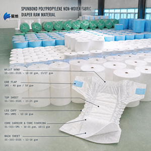 Tissu non tissé <span class=keywords><strong>jetable</strong></span>, tissu non tissé spunbond pour couches - Product Image 1