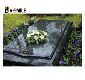 Precio de fábrica Lápida Negro Blanco Granito Ángel Chica Tumba Piedra Cementerio Lápidas y Monumentos Gravestonetones Usa Monumen - Product Image 6