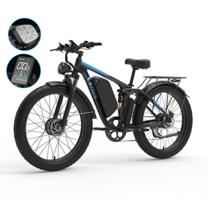 Bicicleta de Montaña Autopropulsada de Doble Motor, Venta al Por Mayor del Fabricante, Neumáticos Gruesos 24*4.0, Aluminio, Transfronteriza - Product Image 1