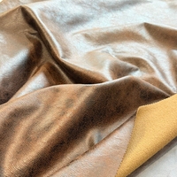 Großhandel Synthetisches Leder Kunstleder Polsterstoff Gemütlicher Touch von Premium-Samt für Vintage Mode Sofa Möbel