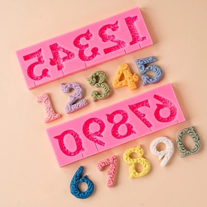 English Alphabet Chocolate Fondant Molds Number Letter Cake Decorations Silicone Mold For Valentine'S Day Cake Decorating - Product Image 3