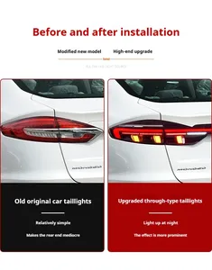Luci Posteriori FT per <span class=keywords><strong>Ford</strong></span> Mondeo Fusion 2013-2020, <span class=keywords><strong>Fanale</strong></span> <span class=keywords><strong>Posteriore</strong></span> LED con Indicatore di Direzione Dinamico, Gruppo Luci Posteriori per Auto - Product Image 6