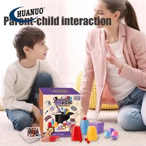 Impresionante juego 48 68 88 trucos de aprendizaje espectáculo de magia para principiantes juego fácil caja de trucos de magia para niños - Product Image 6