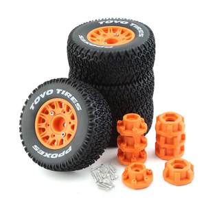 Style urbain 4PCS PPoxes TOVO Pneus 113MM 1/10 Short Course Truck Wheel 12mm/14mm/17mm Hex Slash <span class=keywords><strong>Senton</strong></span> HuanQi 727 Remo Hobby - Product Image 6