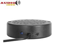 Boîte à musique d'accueil populaire et élégante pour démarrage de moteur de voiture, avec mélodie vocale, son d'alarme de démarrage de voiture JDM, ABS+Métal Noir Bleu