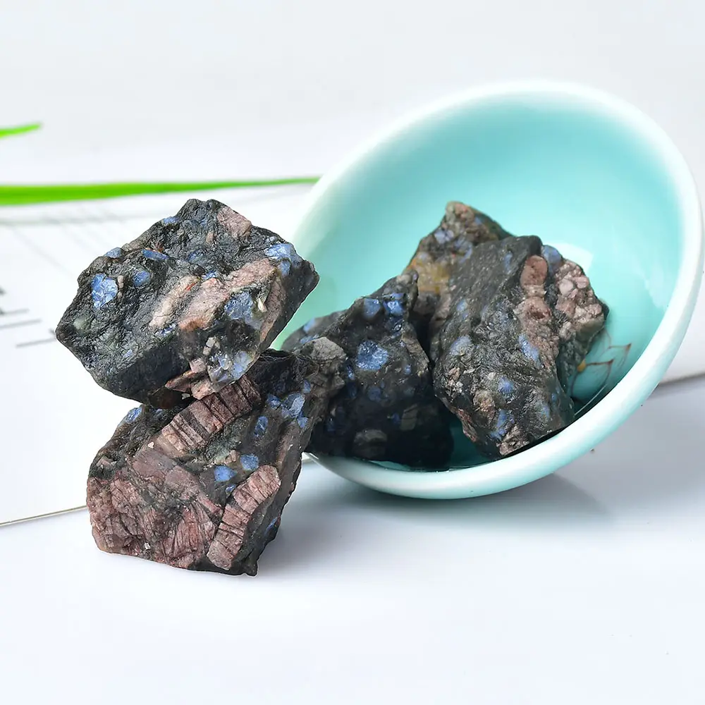 Wholesale Blue Quartz High Quality Blue Que Sera Gemstone For Processing Products