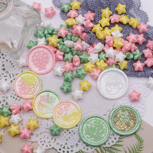 Cire de sceau de peinture au feu, Lucky Star 130 couleur mélangée en gros 500g paquet 1160 pièces - Product Image 3