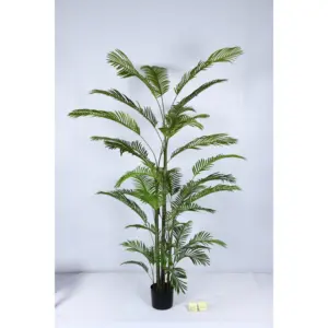 Areca artificial planta novo design, palmeira e escritório decoração