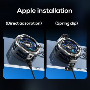 Ventilateur de refroidissement mobile sans fil MEMO CX08 haute puissance 18W avec clip magnétique pour le gaming - Product Image 5