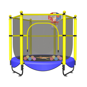 <span class=keywords><strong>Trampoline</strong></span> d'intérieur pour enfants avec filet de protection, <span class=keywords><strong>trampoline</strong></span> pour bébé, <span class=keywords><strong>trampoline</strong></span> de fitness parent-enfant - Product Image 6