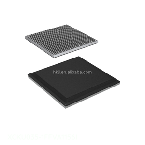 ชิ้นส่วนอิเล็กทรอนิกส์ XCKU035-1FFVA1156I 1156 bbga ของแท้วงจรรวมแบบฝังวงจรรวม IC Fpga 520 I/o 1156FCBGA - Product Image 1