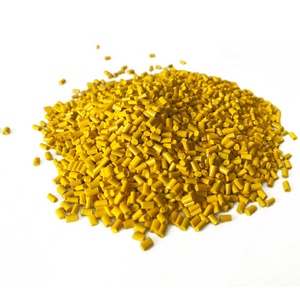 Yellow Resin Pellets Biodegradable Material Plastic Pellets PLA granules for trash garage bags