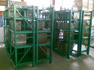 ชั้นวางของในคลังสินค้าสำหรับงานฉีดขึ้นรูป  แบบหนัก  ระบบชั้นวางขนาดใหญ่  ชั้นวางโลหะ  ระบบชั้นวางในคลังสินค้า  จากโรงงานโดยตรง - Product Image 5