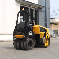 Compacteur de pneus vibrant FURD Euro 5 EPA, rouleau compresseur d'asphalte, machinerie de construction routière - Prix usine