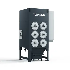 TOPSINN 7.5KW SIEMENS MOTOR Ahlstrom Fiber lazer kesim toz toplayıcı