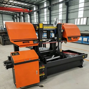 Hydraulic driven band saw machine with automatic feeding function, firm <b>clamping</b> and anti fatigue long time operation - Product Image 1