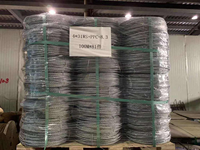 Câble métallique compacté haute résistance 8,3 mm 8,6 mm 9,1 mm 10,2 mm 4X31WS+PP pour plateformes suspendues et levage d'échafaudages