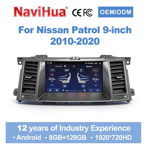 วิทยุติดรถยนต์ Navihua สำหรับ Nissan Armada Patrol Y62 / Infiniti QX80 ปี 2010-2020 อัพเกรดหน้าจอ 9 นิ้ว แบบ OEM ระบบ Android พร้อม GPS DSP และ Carplay - Product Image 1