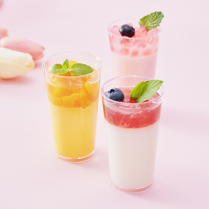 Copos Redondos Reutilizáveis de PS Transparentes Mingyu <span class=keywords><strong>3</strong></span> OZ com Cores Personalizadas para Degustação de Sobremesas e Sopas - Product Image 5