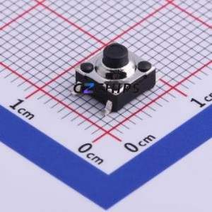 TS-1033S-A2B3-D2 Tactile Switch Switch Single Pole Single Throw Round Button 2.5N 6.2mm - Product Image 1