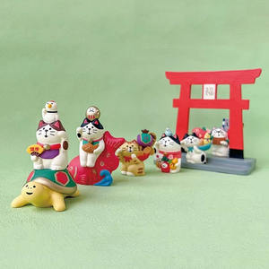 Adornos Maneki Neko <span class=keywords><strong>de</strong></span> Qingh, Decoración para la Oficina, Inauguración <span class=keywords><strong>de</strong></span> Negocios, Feng Shui, Hogar, Consola Central del Automóvil, Artesanías Hechas a Mano - Product Image 4