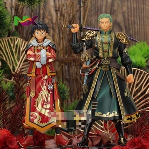 Figurine de style chinois One Piece Luffy Zoro Qipao, modèle de statue d'<span class=keywords><strong>anime</strong></span>, objet de collection, décoration - Product Image 4