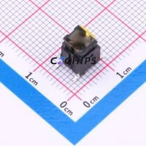 TC-1195S-N-C-B Tactile Switch SMD Switch Single Pole Single Throw Round Button 1.6N 6mm - Product Image 1