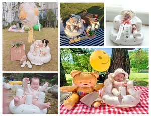 Offre Spéciale bébé assis formateur canapé siège pompe à air intégrée sauter siège bébé gonflable pour bébés de 6 mois et plus - Product Image 3