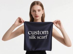 ผ้าพันคอผ้าไหมดีไซน์หรูหราน้ำหนักเบาและนุ่มเหมาะสำหรับสวมใส่ในชีวิตประจำวันหรือในโอกาสพิเศษมีจำนวนมาก - Product Image 6