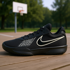 Chaussures de basketball pour hommes Gt Cut Academy Black Alabaster, empeigne en mesh, semelle extérieure en caoutchouc, semelle intermédiaire en EVA, vêtements de sport d'été - Product Image 2