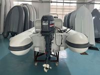 340cm RHIB RIB Aluminiumrumpf Schlauchboot Mehler PVC 5-Personen-Kapazität mit Kabine für Yacht-Tender aus China Kleine Mindestbestellmenge