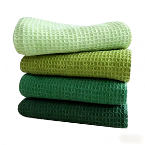 Essuie-tout de cuisine en coton gaufré de qualité supérieure, durable, réutilisable, lavable, taille et motif personnalisables pour usage quotidien - Product Image 1