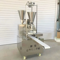 Machine automatique en acier inoxydable pour la fabrication de momos, machine à façonner les baozi et les pains vapeur, équipement de production de produits à base de pâte céréalienne