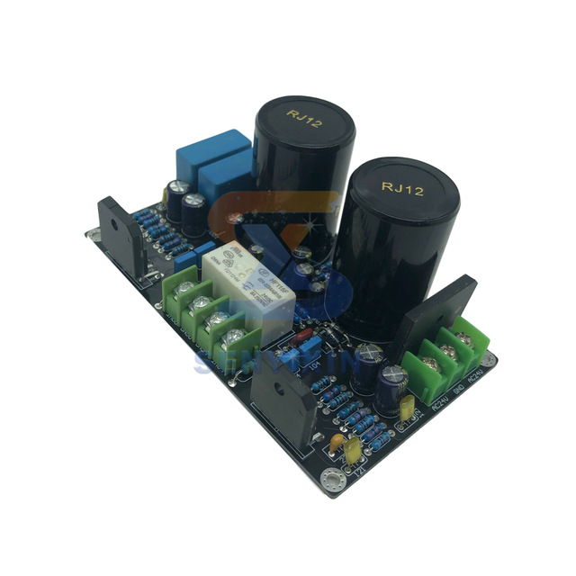 UPC1237 Speaker protection Circuit LM3886 2.0 Pure Rear Stage Power Amplifier Board