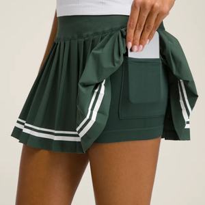 Vestido Rosa Moldeador para Mujer, Vestidos Blancos para Dama con Shorts, Falda de Tenis - Product Image 4