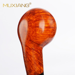 Muxiang Briar Wood Smoking Pipe 9mm Filter Free Type Handmade Tobacco Pipe - Product Image 4