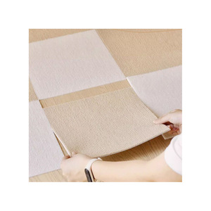 Self Adhesive Interlocking Rugs Square Off White Green Khaki Light Gray Dark Gray Polyester Fiber Kids <b>Floor</b> Mats Home Use - Product Image 4