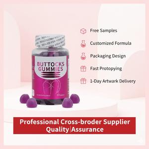 סוכריות גומי OEM לישבן - תמיכה בקימור הגוף והגדלת ישבן, סוכריות גומי להרמת ירכיים, הזמנה בכמות גדולה - Product Image 1