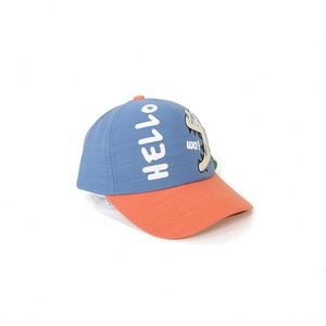 Casquette de baseball personnalisée OEM bicolore pour enfants, imprimé dinosaure, mignonne, respirante et ajustable pour garçons et filles, idéale pour l'été - Product Image 2