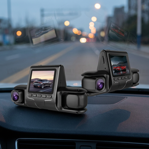 Cámara para salpicadero de coche 1080P, pantalla IPS de 2 pulgadas, WiFi integrado, compatible con tarjeta TF, grabación en bucle, detección de movimiento, grabadora de conducción de vehículos - Product Image 3