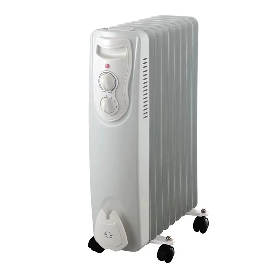 Cina 7 alette 365*150*665cm 1500wC elettrico termico grande radiatore riempito riscaldatore dell'olio della stanza