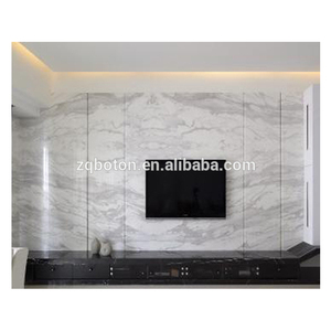 BOTON STONE Pierre Naturelle <span class=keywords><strong>Dalle</strong></span> Murale en Marbre Blanc Guangxi Poli de Haute Qualité - Product Image 6