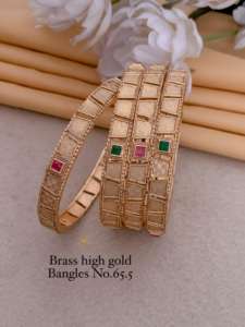 Latón Chapado en oro de diseño Stone work Bengals - Product Image 2