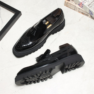 ขอบชุดทางการ-หนึ่งคู่ของรองเท้าส้นหนาระบายอากาศได้หนึ่งคู่กับรองเท้าหนังและรองเท้าโลฟเฟอร์ - Product Image 6