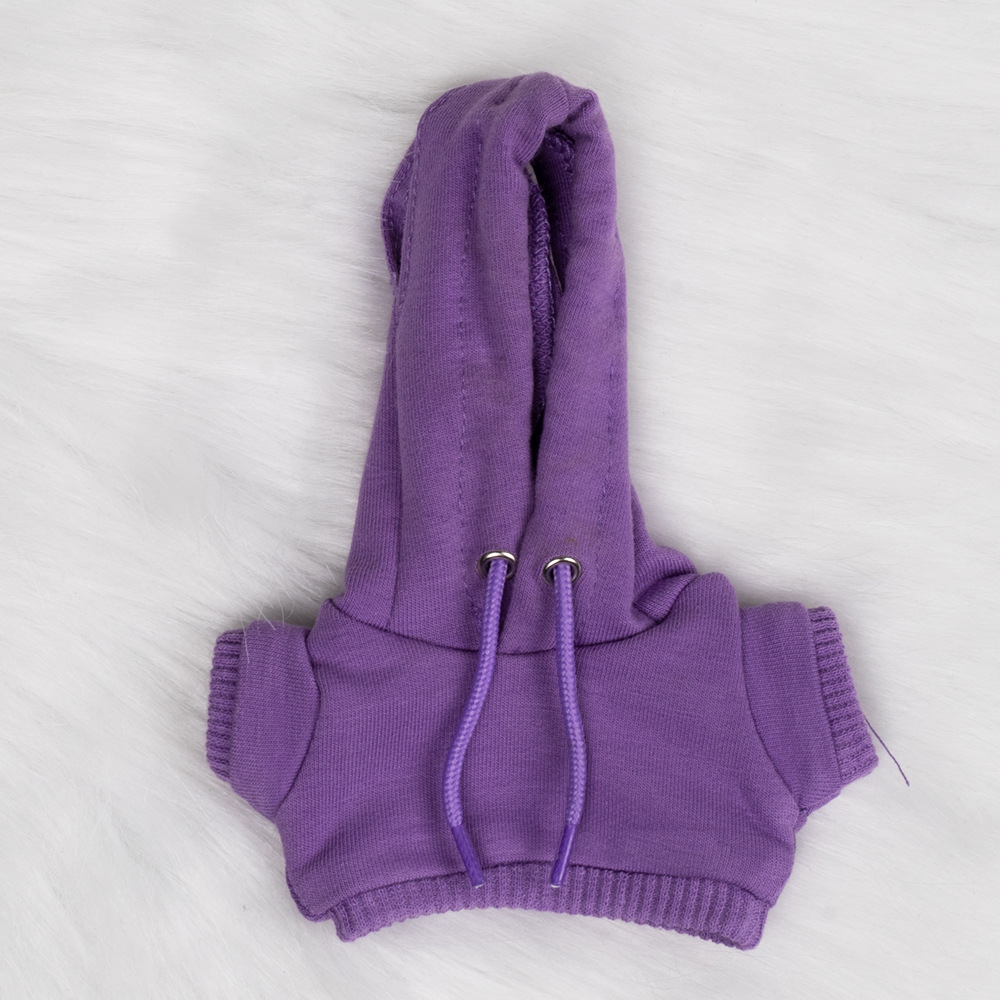 purple hole hooded sweatshirt