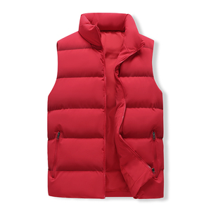 <span class=keywords><strong>Chaleco</strong></span> Acolchado de Poliéster para Hombre, Estilo Urbano, Holgado, Práctico para Actividades al Aire Libre y Uso Diario, Gran Venta - Product Image 3