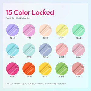 ยาทาเล็บฮาลาลแบบมืออาชีพ สีสวยติดทนนาน 210 สี สูตรน้ำ กลิ่นน้อย ลอกออกได้ ปลอดสาร 18 ชนิด สำหรับเด็ก เงางาม - Product Image 2