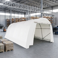Eversteeam ES-CST1230 3.6x12m Toit en acier galvanisé robuste, imperméable, résistant aux UV, coupe-vent, moderne, simple, nature, extérieur