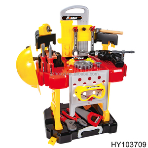 Nouveau <span class=keywords><strong>jouet</strong></span> en plastique <span class=keywords><strong>jouet</strong></span> semblant outil de supermarché banc de travail banc d'outils de jeu de rôle avec tournevis Kit d'outils de forage pour les tout-petits - Product Image 6