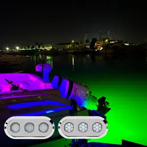 180W WEIKEN LED IP68 Marine Underwater Led Transom Light 316ss For Superyacht